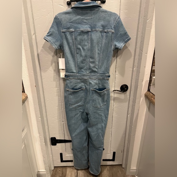 Good American Blue Denim Jumpsuit size M NWT - Picture 5 of 6
